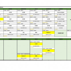 Reprise des entrainements